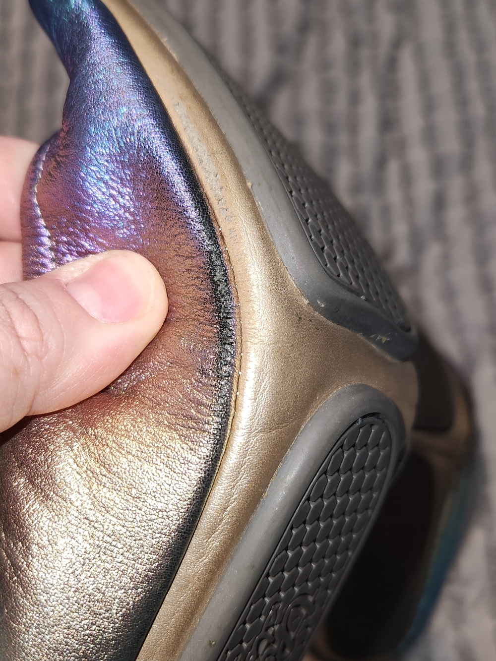 Iridescent Ballet Flats - Shimmer Multi-Color - Picture 8 of 9